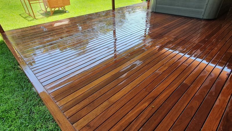 Elegant Wooden Deck